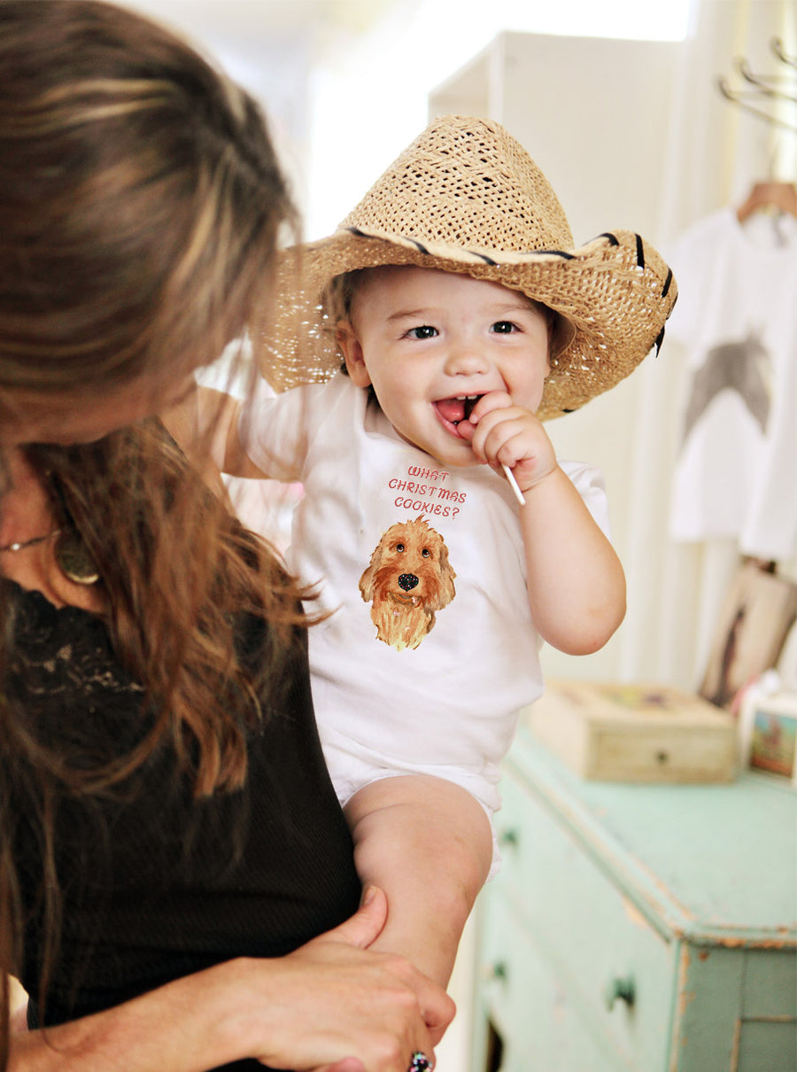 What Christmas Cookies? Baby Onesie