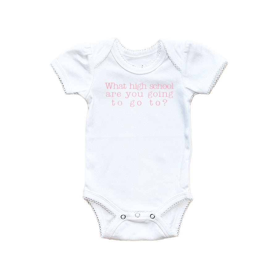 What High School? Baby Onesie