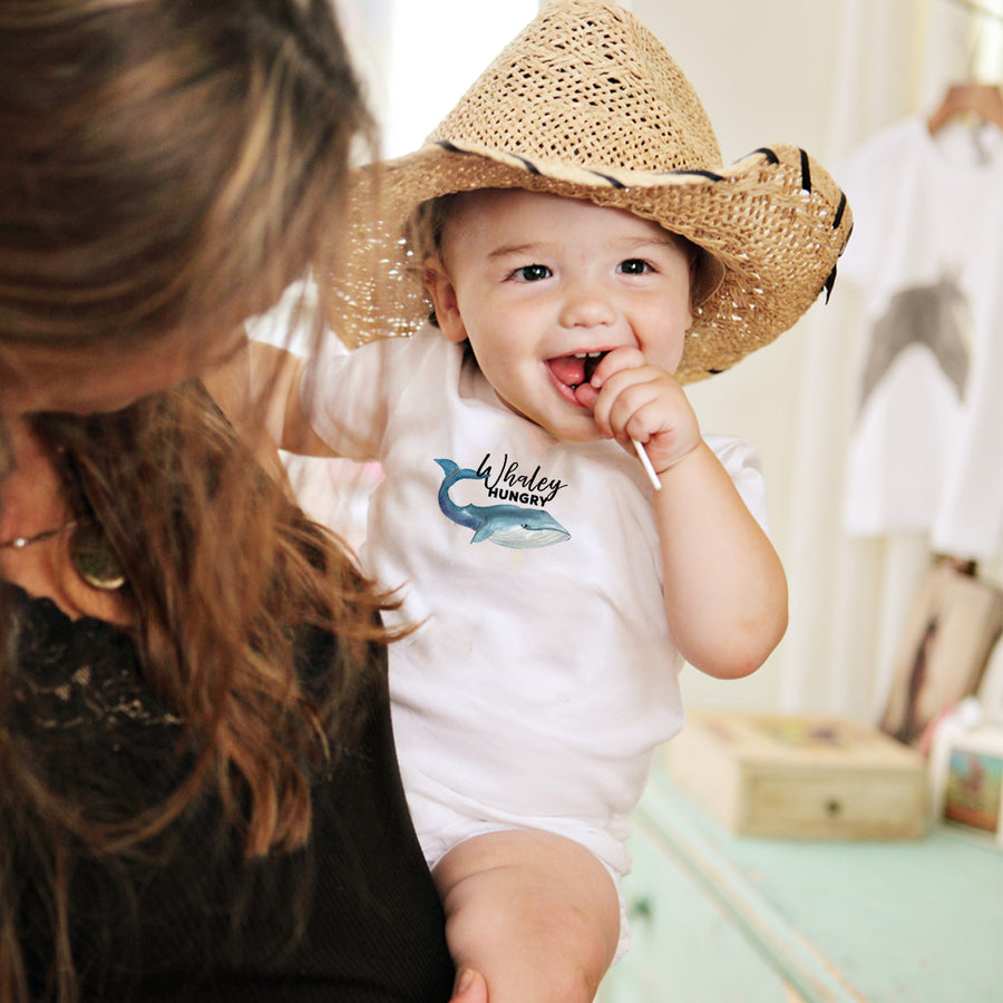 Whaley Hungry Baby Onesie