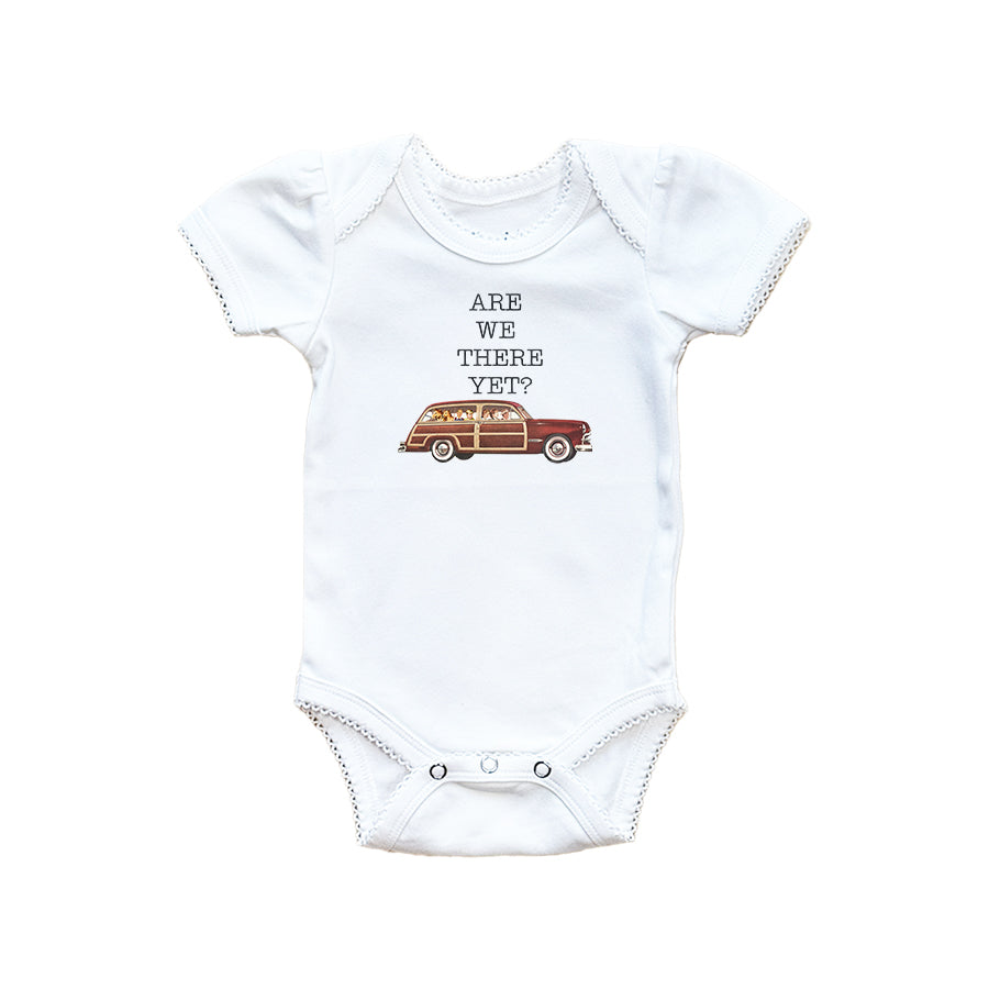 Are We There Yet? Baby Onesie