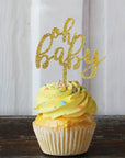 Oh Baby! Acrylic Cake Cupcake Topper