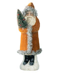 Velvet Belsnickle Santa Ornament