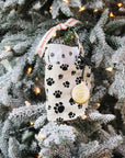 Curly Doodle Dog Felted Wool Ornament (LIMITED QUANTITIES)