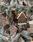 Gingerbread Christmas Ball Cookie Ornament