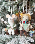 Outdoor Mouse Ornaments