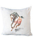 Bay Horse Natural Colored Pillow