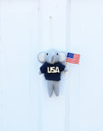 Patriotic Elephant Ornament