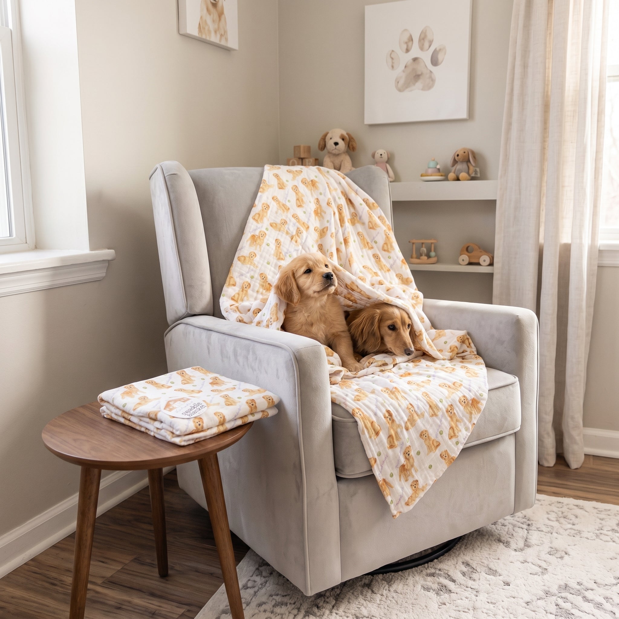 Peek-a-Doodle Blanket