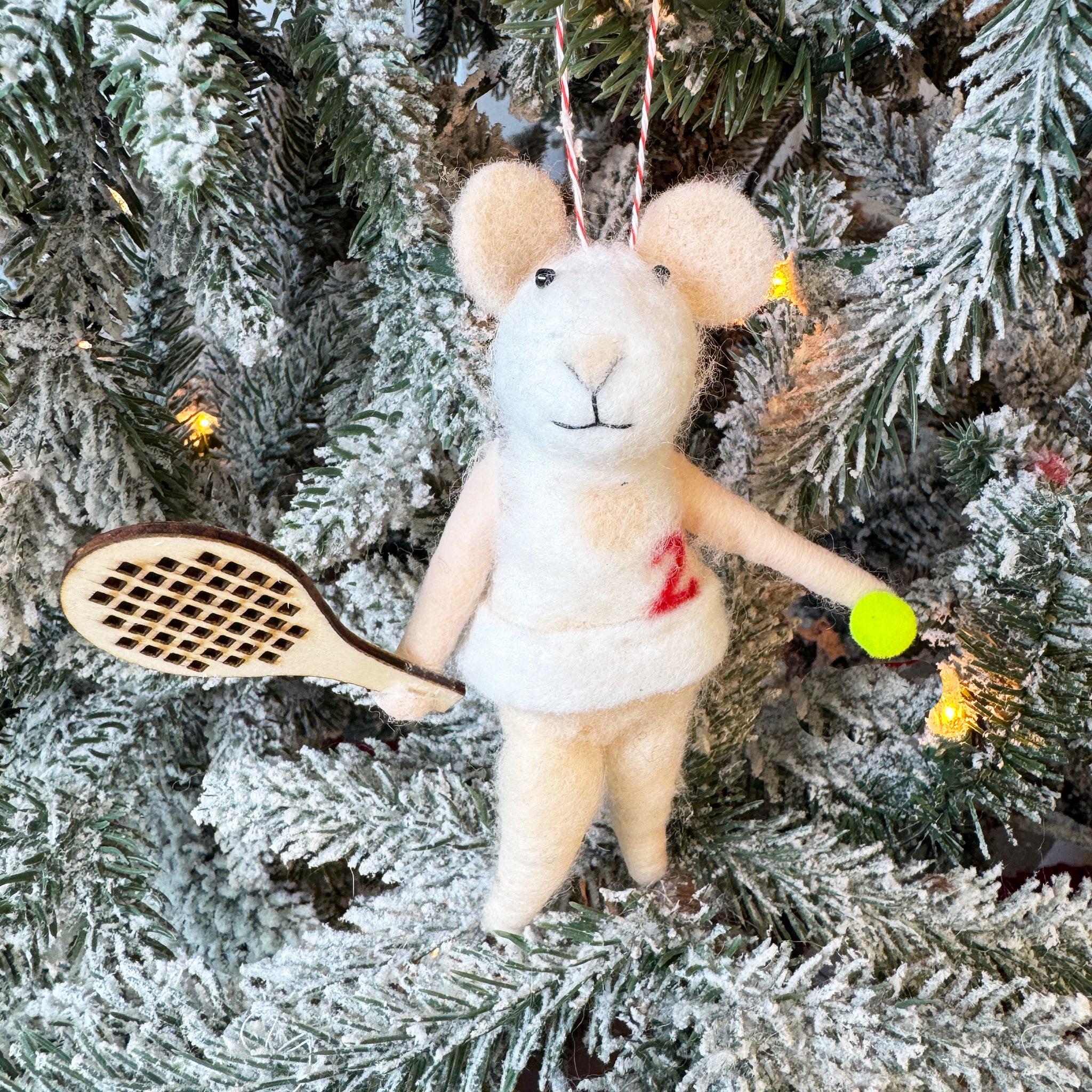 Sport Mouse Ornaments