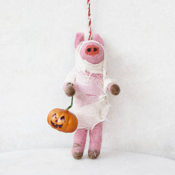 Pig Mummy Ornament