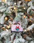 Pink Car Christmas Ornament