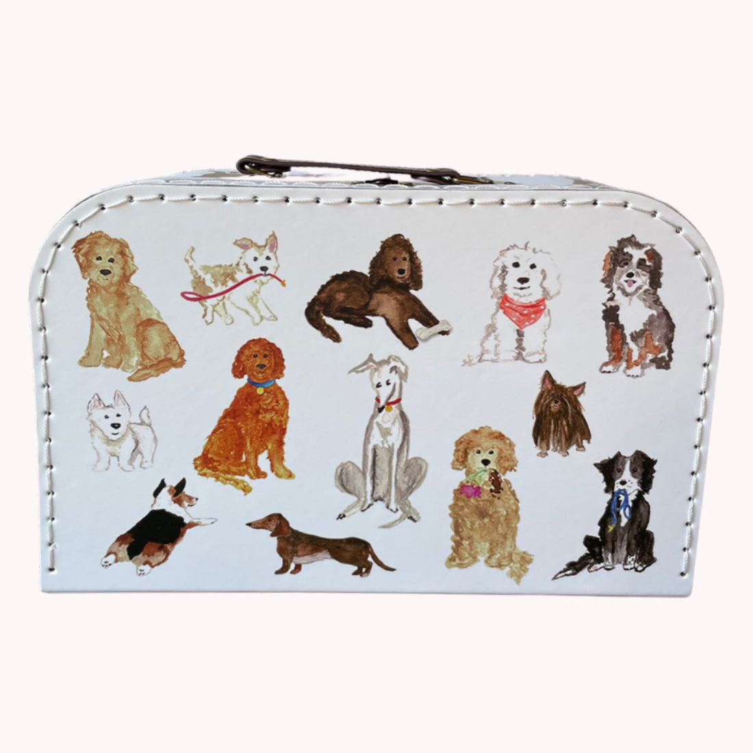Dog Squad Cardboard Suitcase Set