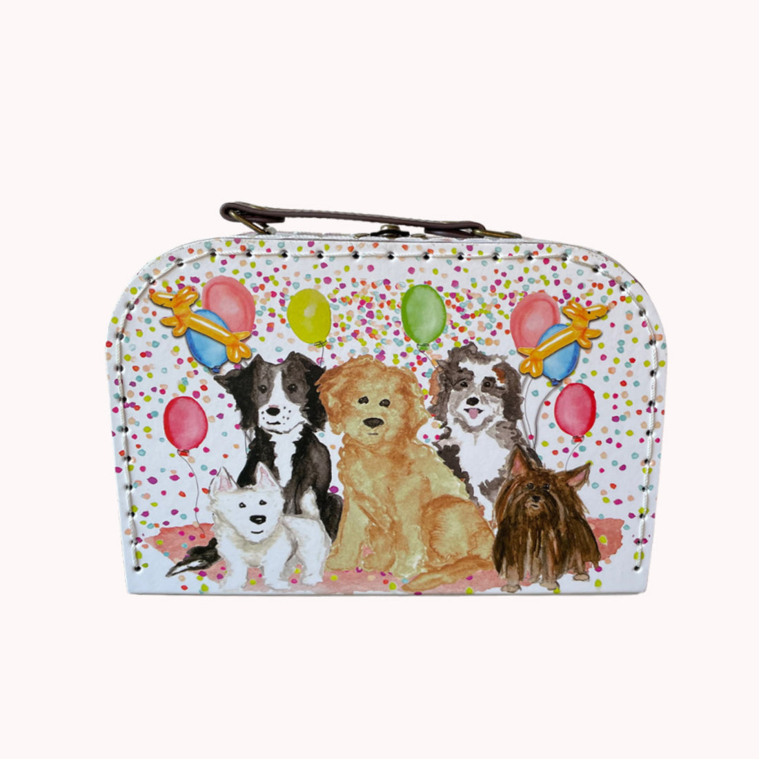 Dog Squad Cardboard Suitcase Set