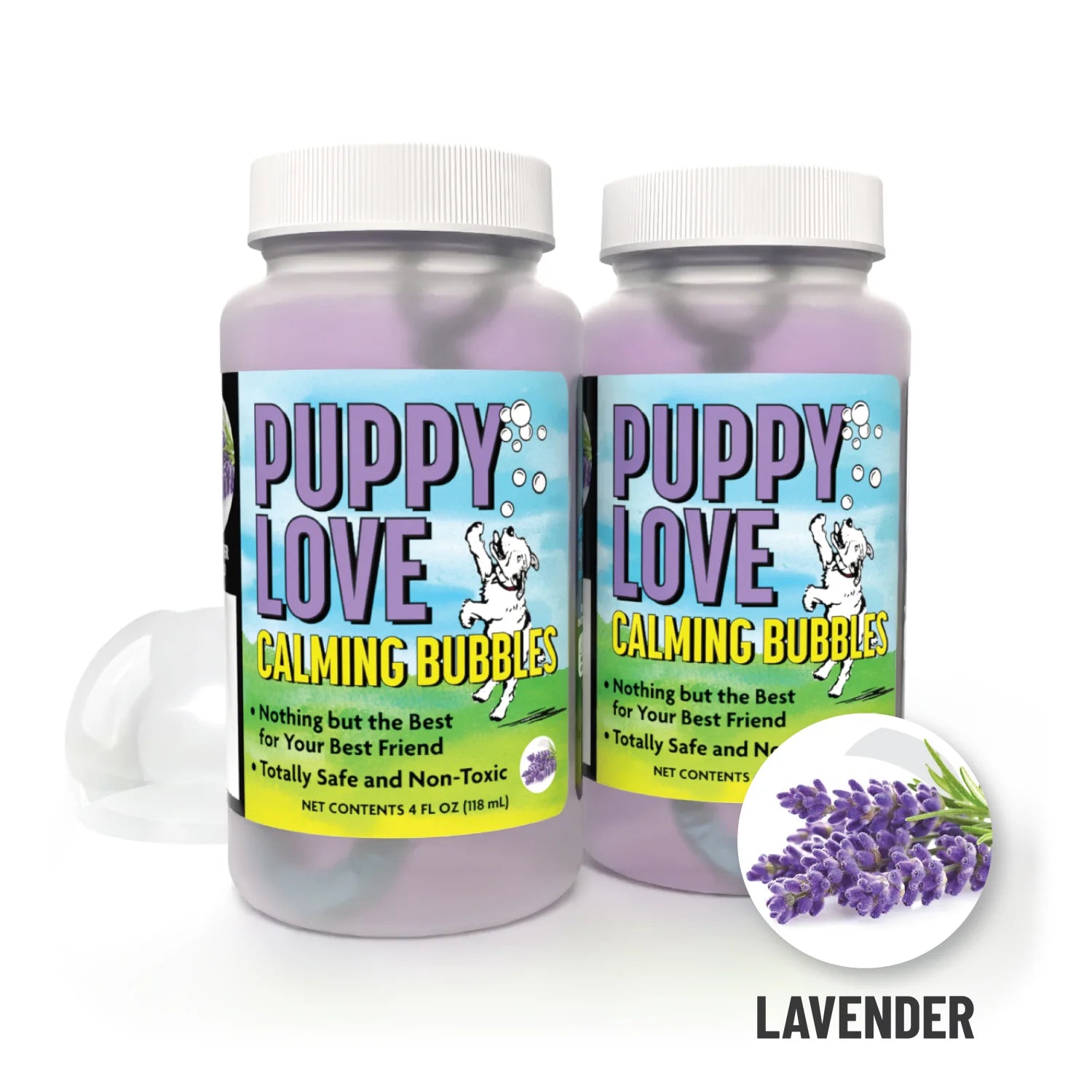 Dog In Lavender Kitchen Towel