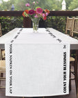 Manners Table Runner