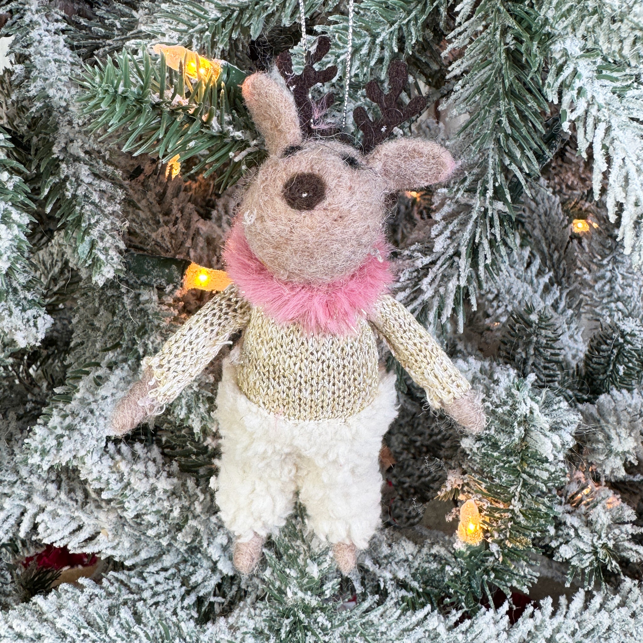 Magic Christmas Animals Ornament