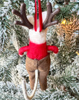 Reindeer Pants Mouse Ornament