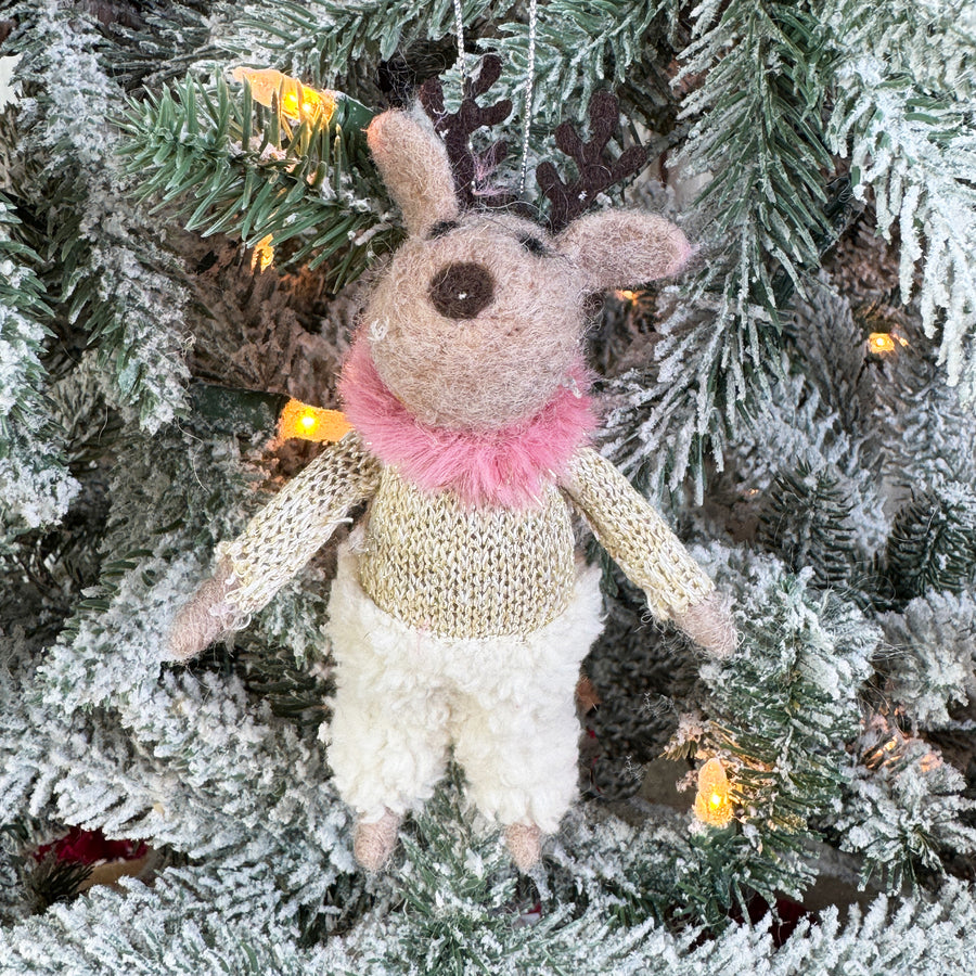 Magic Christmas Animals Ornament