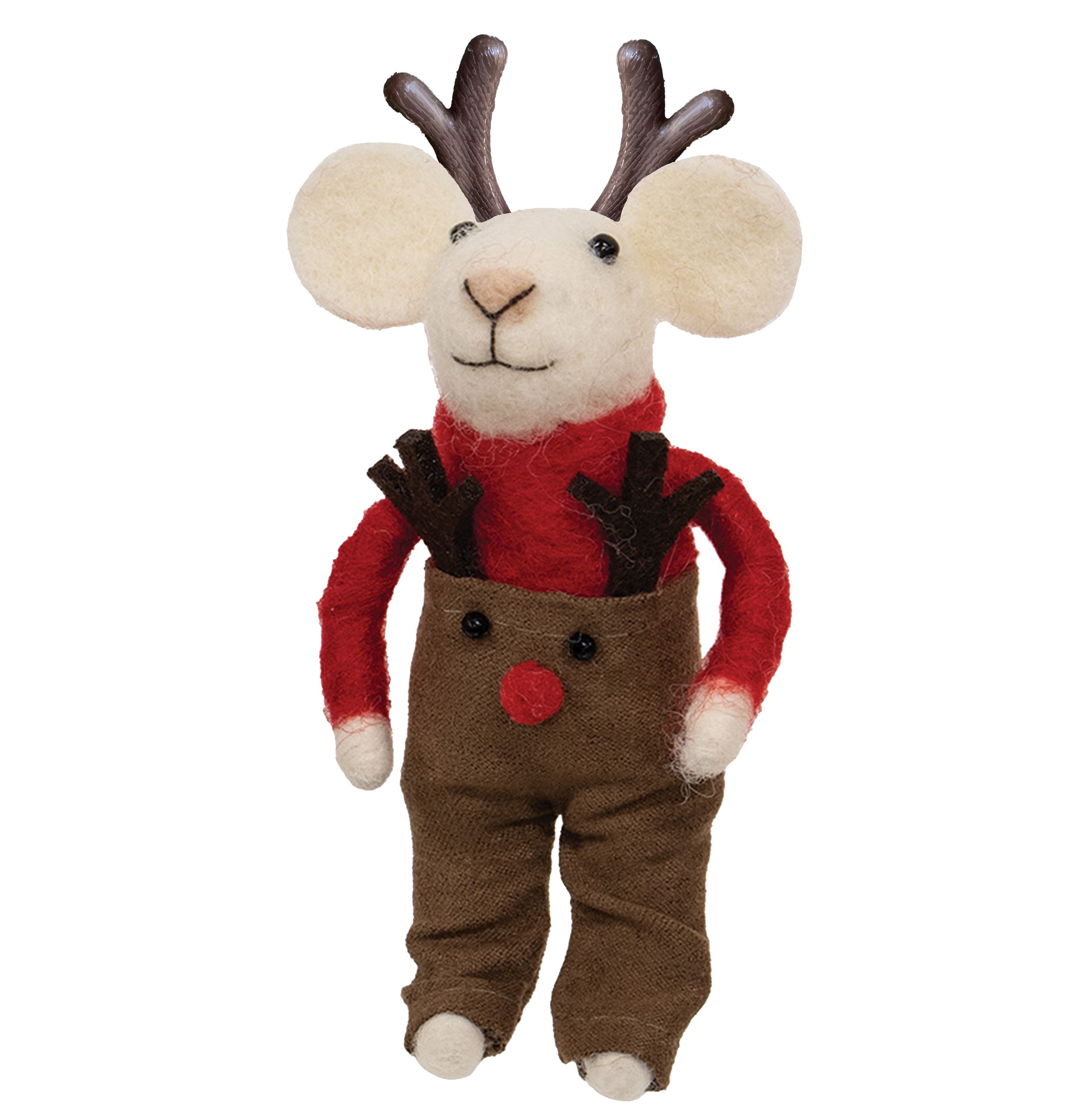 Reindeer Pants Mouse Ornament