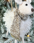 Winter Scarf Reindeer Ornament