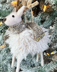 Winter Scarf Reindeer Ornament