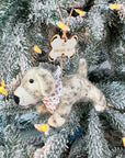 Who Rescued Who? Dog Ornament