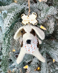 Who Rescued Who? Dog Ornament