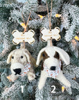 Who Rescued Who? Dog Ornament