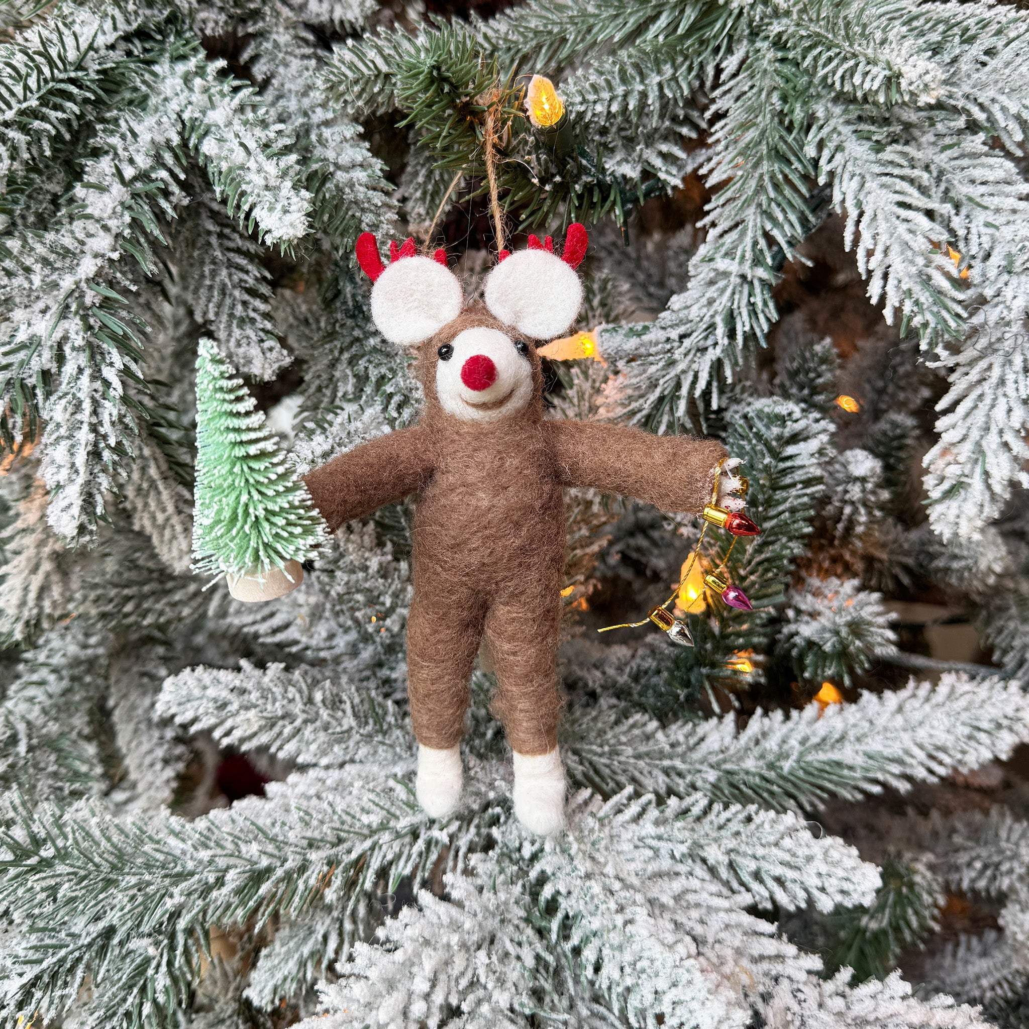 Rudolph Mouse Ornament