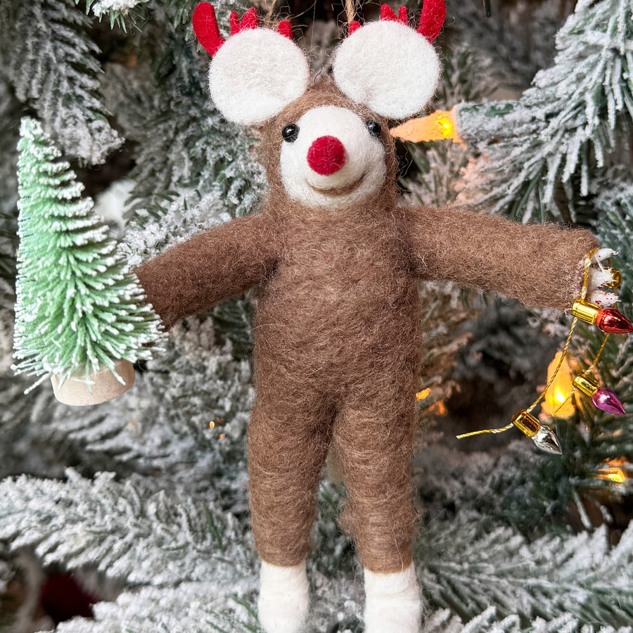 Rudolph Mouse Ornament