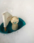 Sailing Boat - Polar Bear Wooden Toy Set