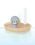 Sailing Boat - Seal Wooden Toy Set