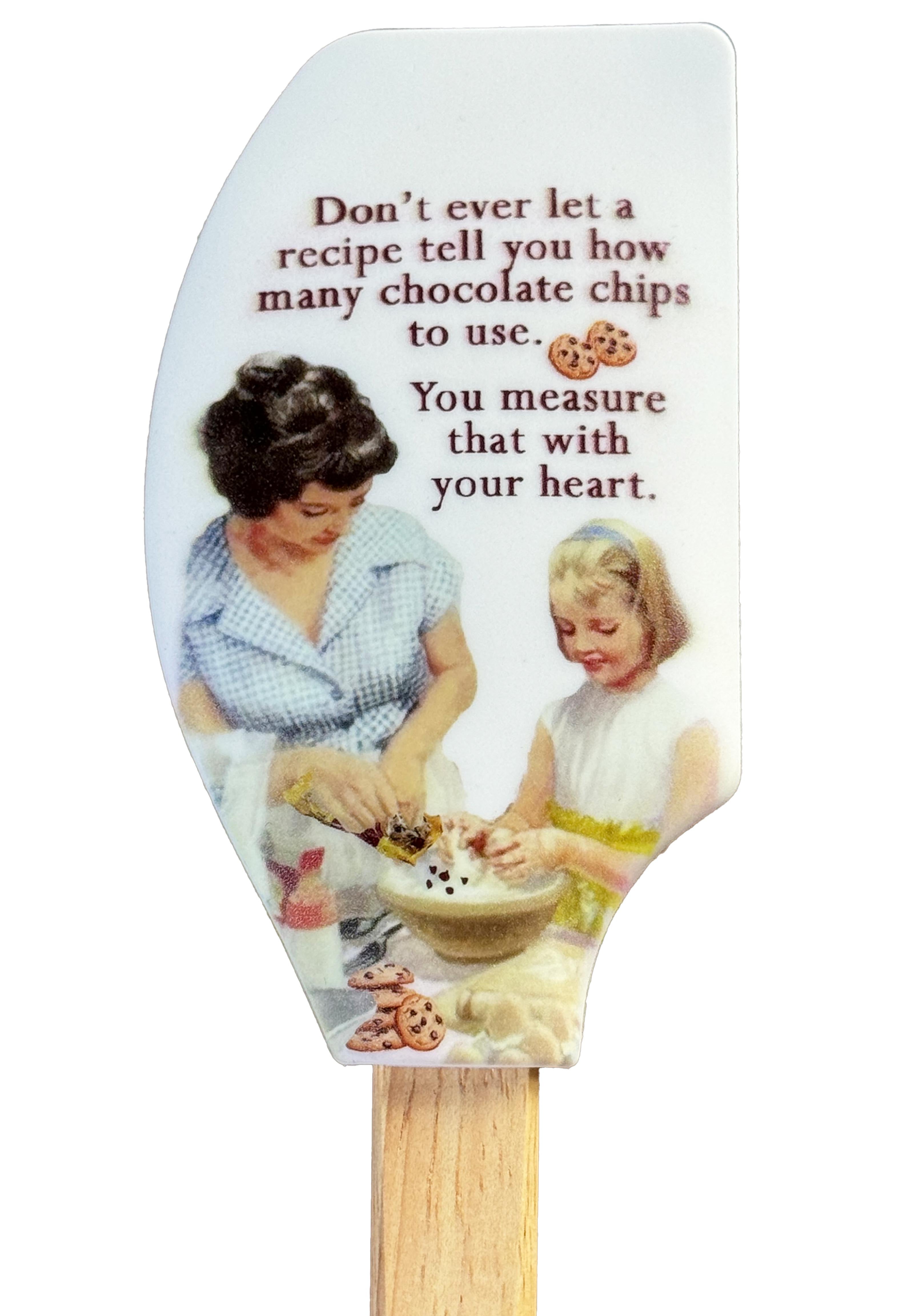 Chocolate Chips Silicone Spatula