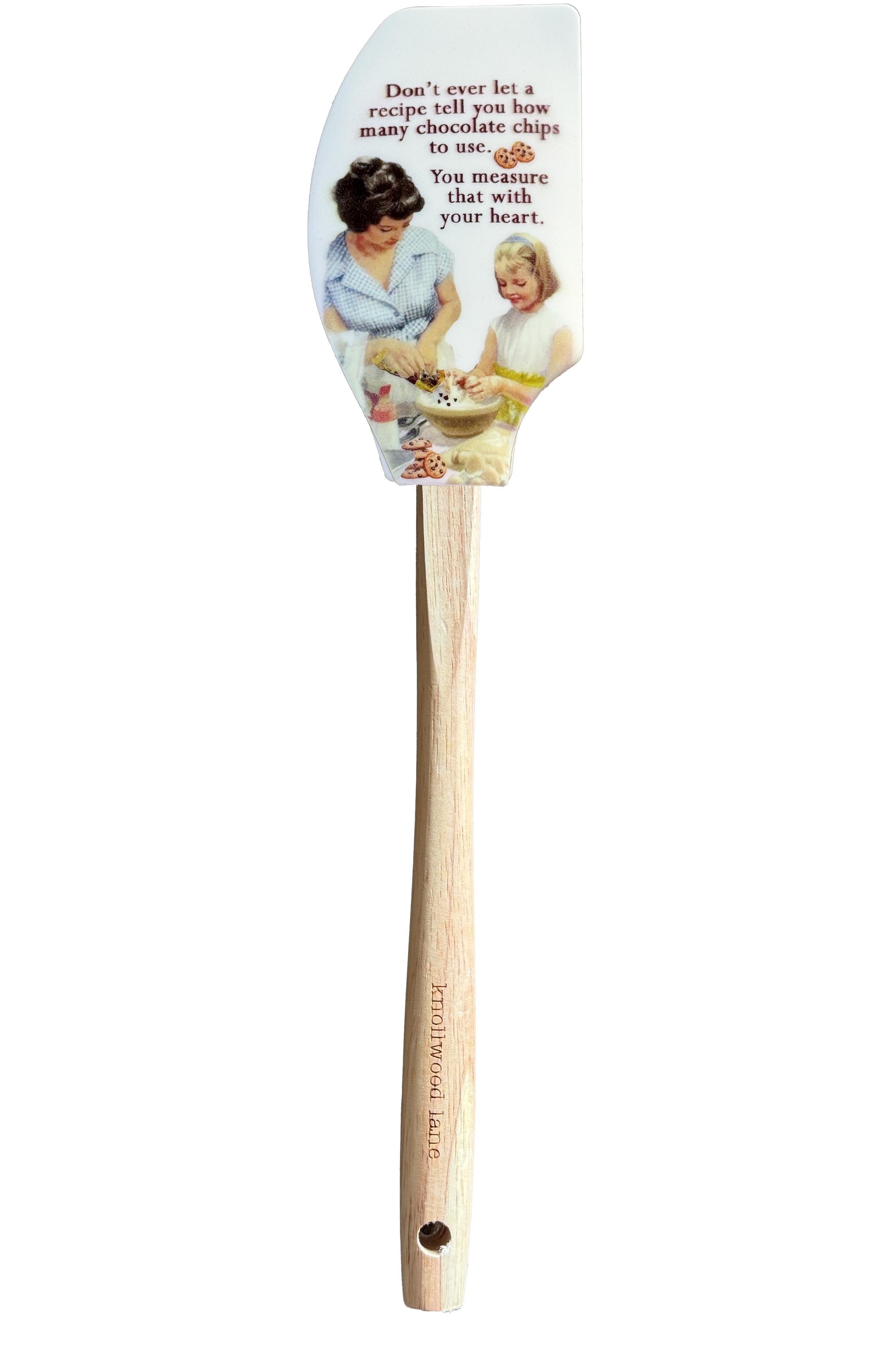 Chocolate Chips Silicone Spatula