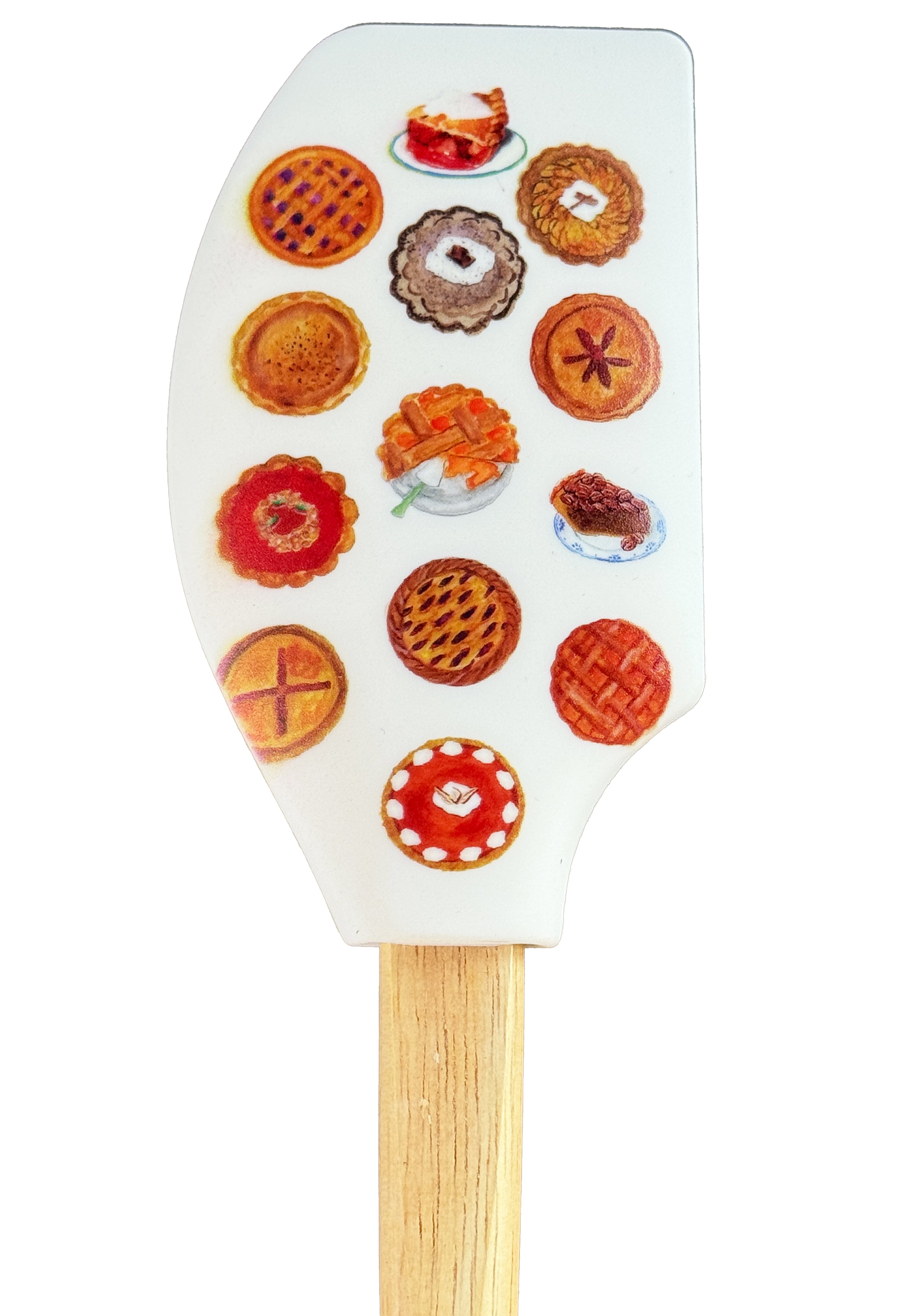 Pie Collage Silicone Spatula