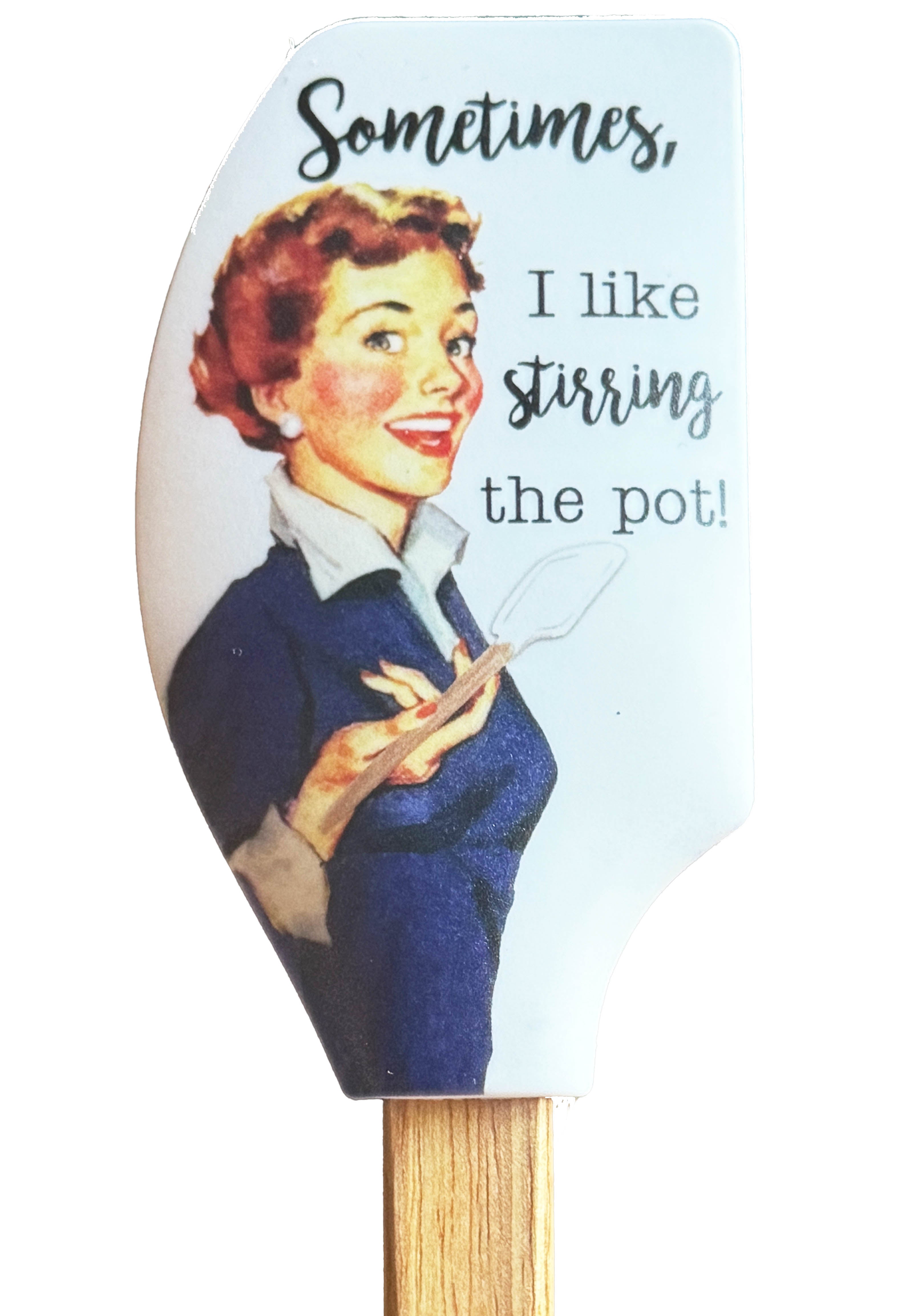 Stirring the Pot Silicone Spatula