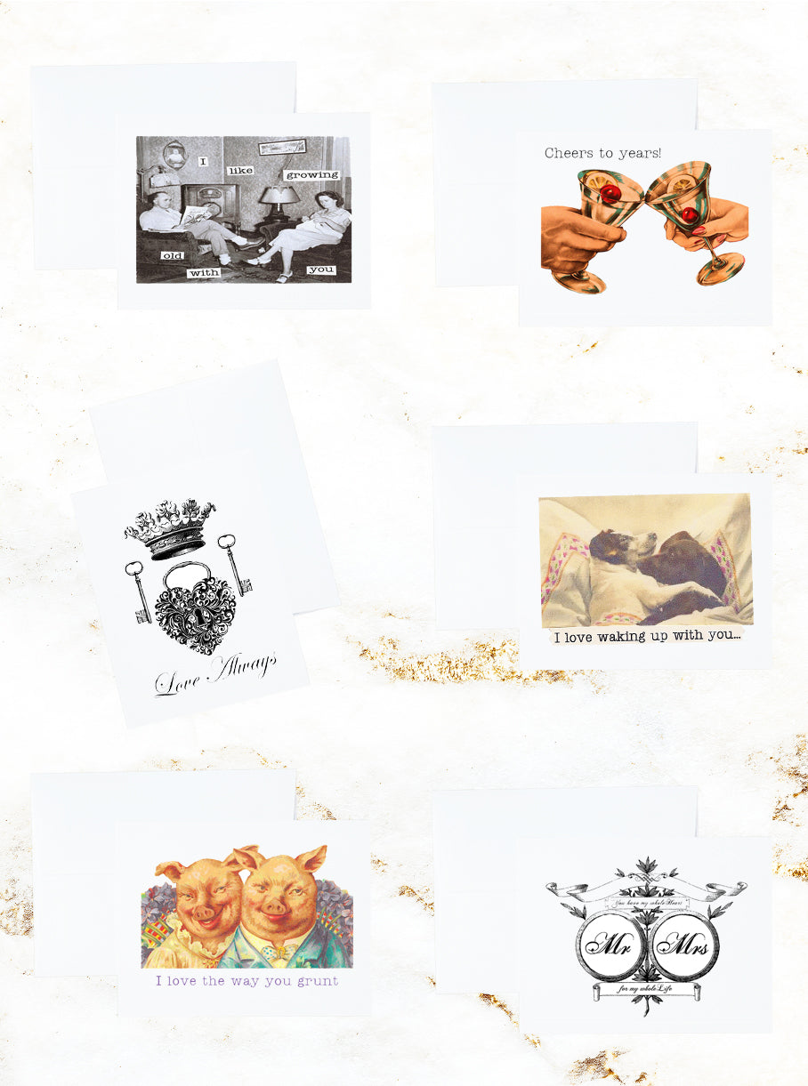 Happy Anniversary Stationery and Notecard Set