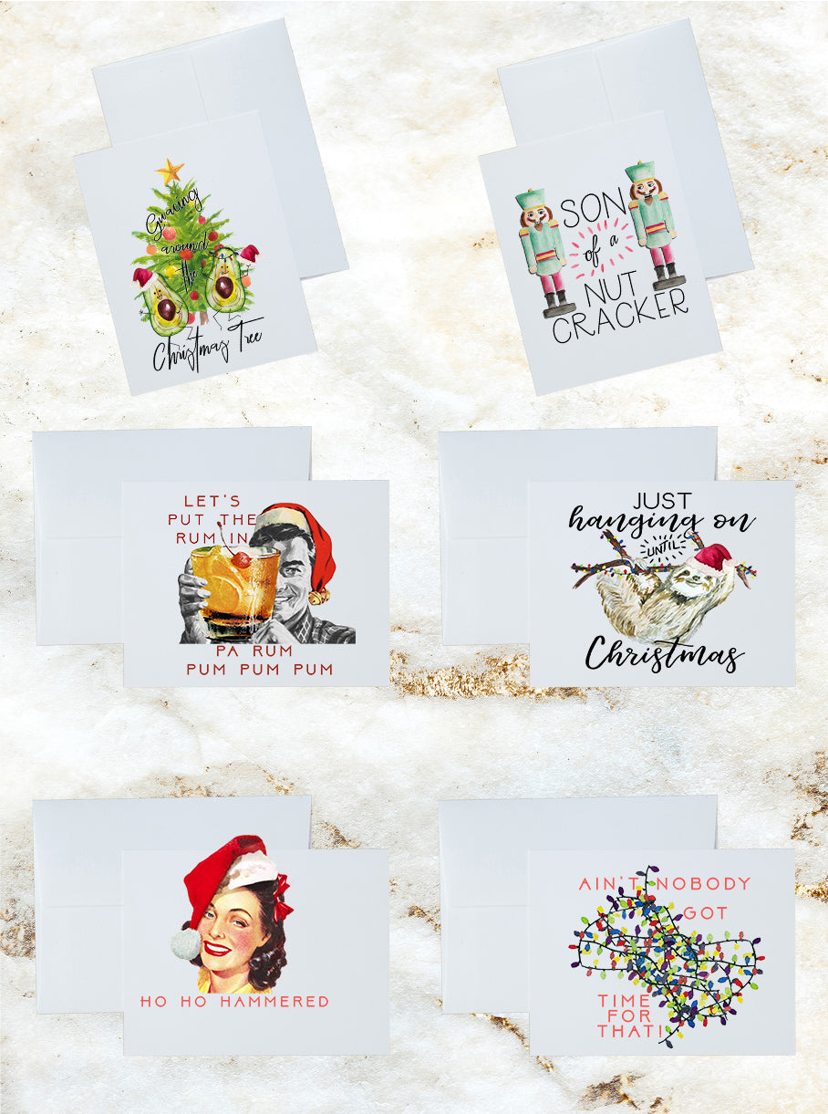 Funny Christmas Stationery