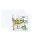 Christmas Spirit Glitter Stationery