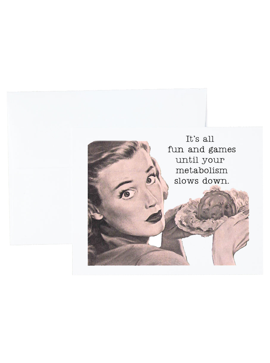 Funny Food Stationery and Notecard Set