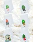 Christmas Girls Glitter Stationery