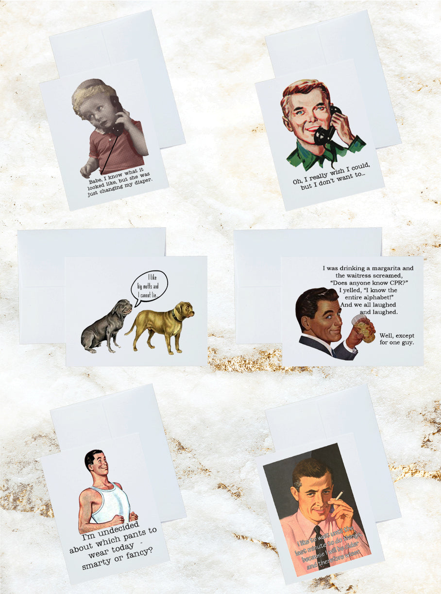 Funny Guy Stationery and Notecard Set