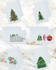 Love Christmas Glitter Stationery