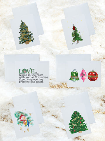 Love Christmas Glitter Stationery