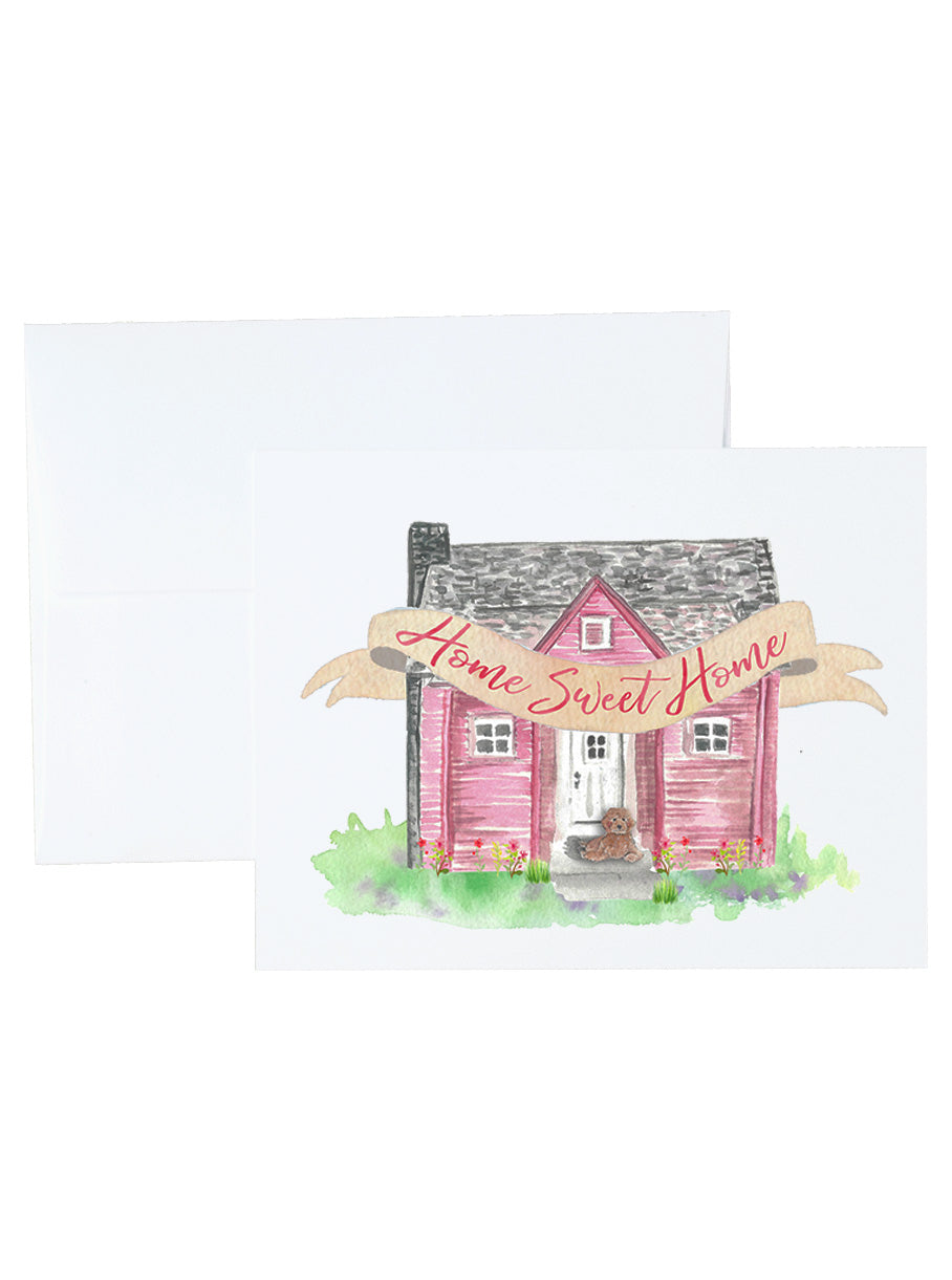 Home Sweet Home Stationery and Notecard Set