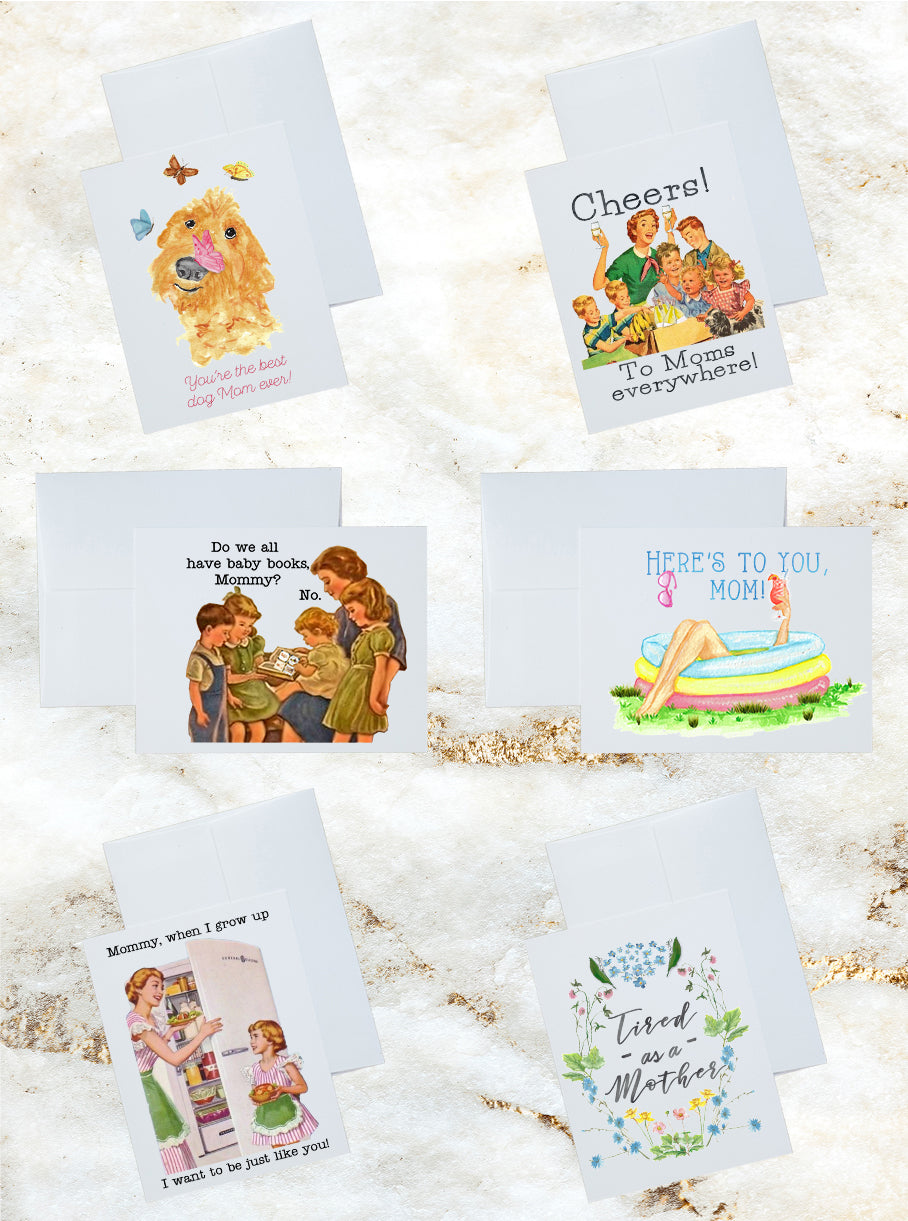 Mother's Day Stationery and Notecard Set