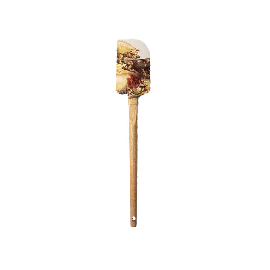 Pigs Spatula and Kitchen Towel Gift Set