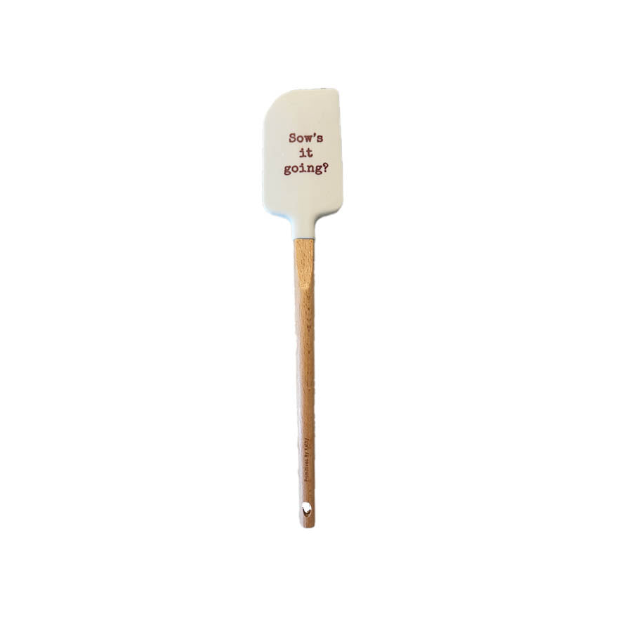 Pigs Spatula and Kitchen Towel Gift Set