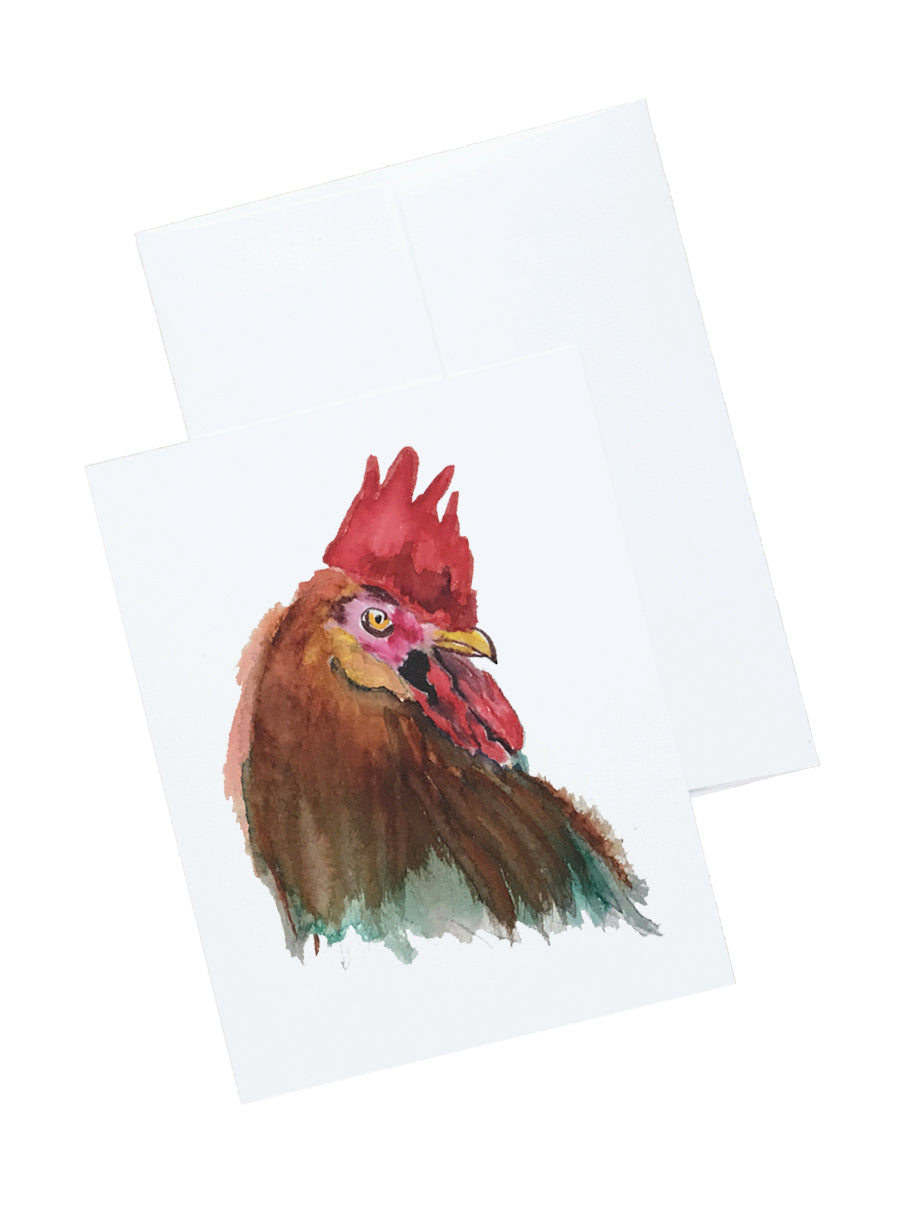 Watercolor Animals Stationery and Notecard Set