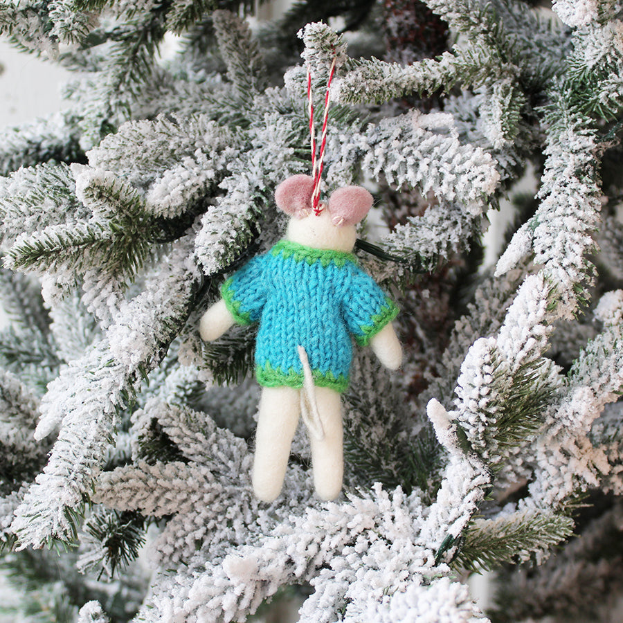 St. Louis Arch - Sweater Mice Ornament